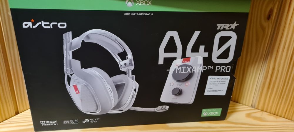 Astro A40 White TR with MixAmp TR Green Bundle64739564219393120