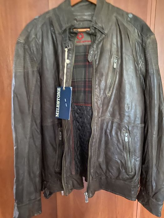 Новая кожанная куртка утепленная очень мягкая кожа
