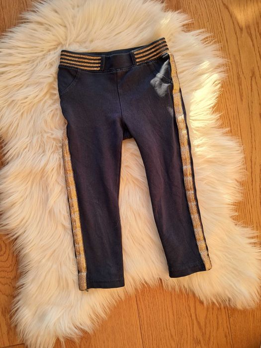 Ciepłe spodnie legginsy R 92 18-24 mies.