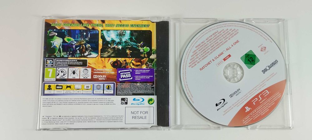Ratchet & Clank All 4 One - Promo Disc - PS3 Playstation 3
