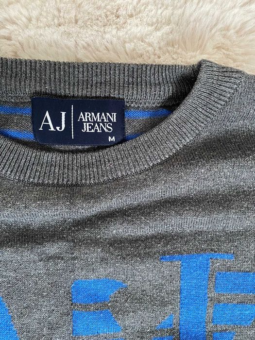 Sweter męski rozmiar M marka Armani Jeans