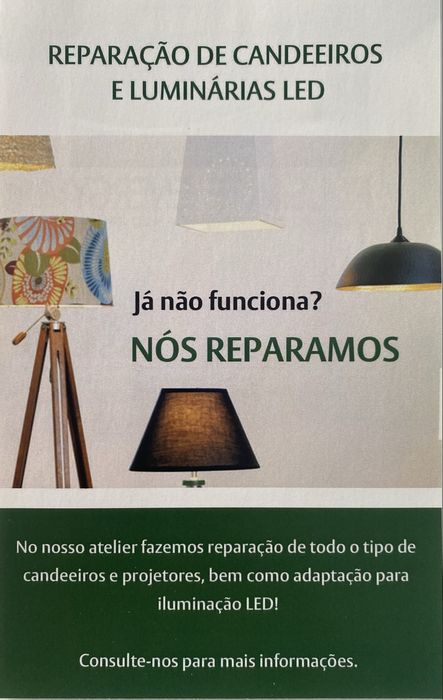 Reparação de Candeeiros