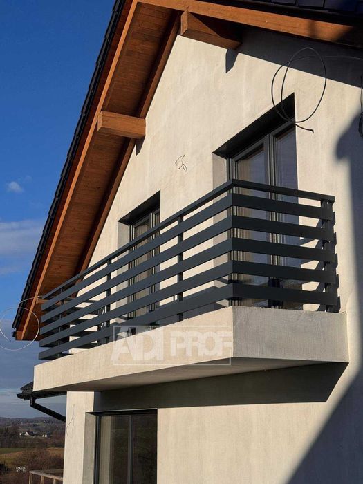 Balustrady Aluminiowe Balkonowe – Producent | Gotowe do Montażu