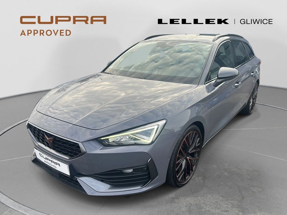 Cupra Leon Sportstourer 2.0 TSI 4Drive VZ DSG 310KM Hak , Kubełkowe fotele