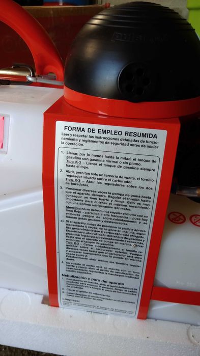 Pulverizador Térmico pulsFOG K-10-O COMO NOVO