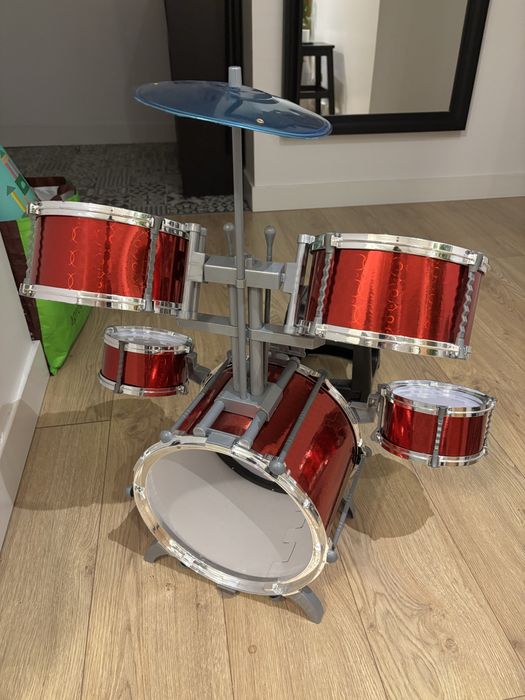 Bateria Criança com banco