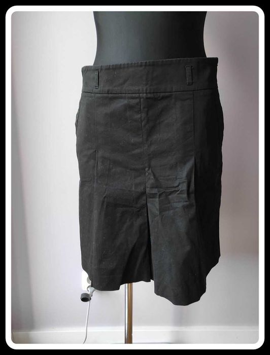 Czarna spódnica ZARA BASIC 40 L z kieszeniami