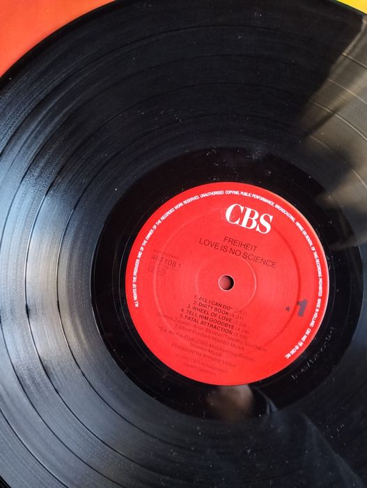 Disco de vinil LP Freiheit 'Love is no Science'