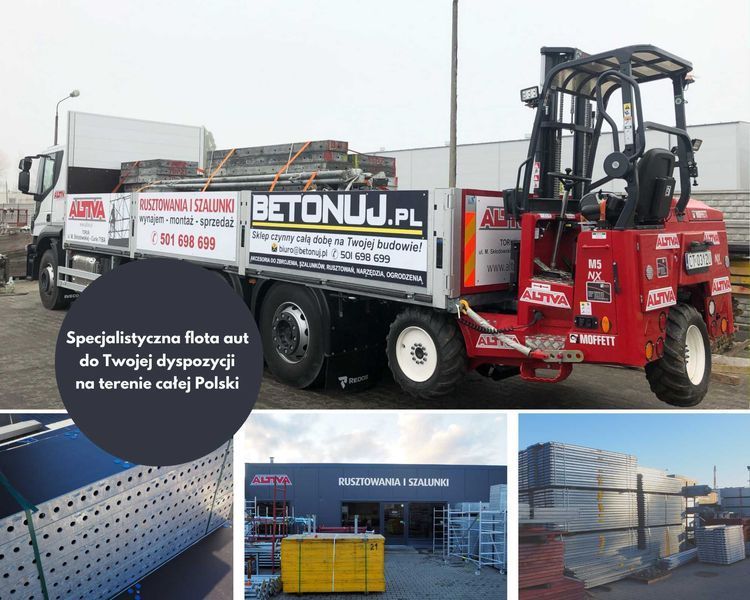 Tekko szalunki ławy 150m2 nowe, 60cm, jakość, cała Polska