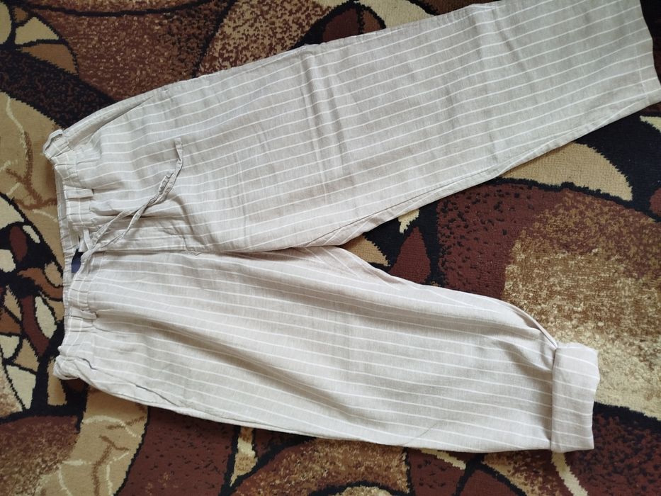 Штаны летние котоновые. H&M