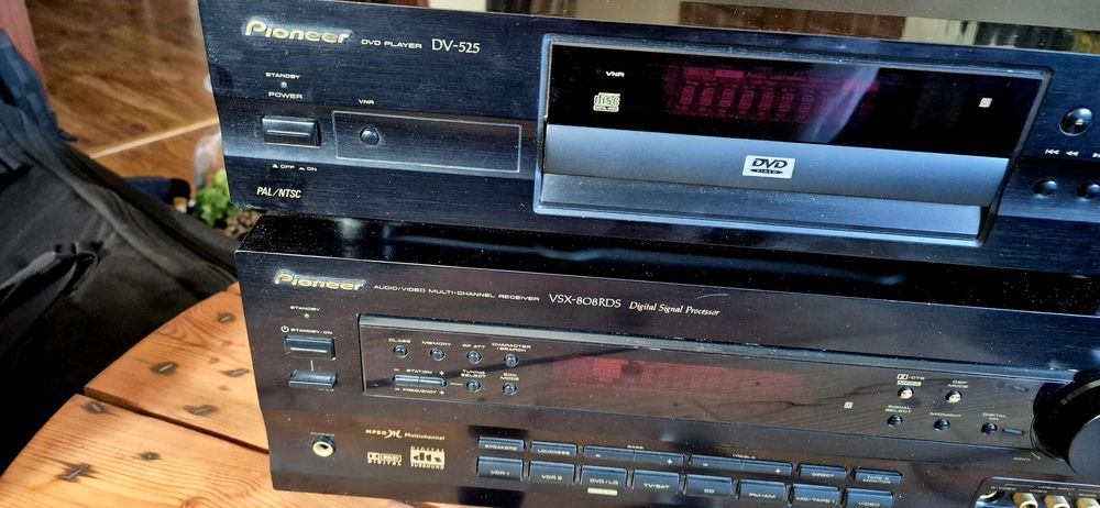 Amplituner Pioneer VSX-808RDS + Pioneer DV 525