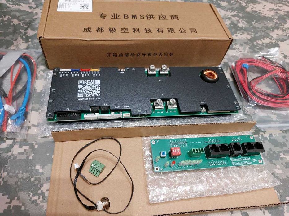 Плата SMART BMS БМС JKong JK PB2A20S20P 24-48V 200 балансир 2A LiFePo4
