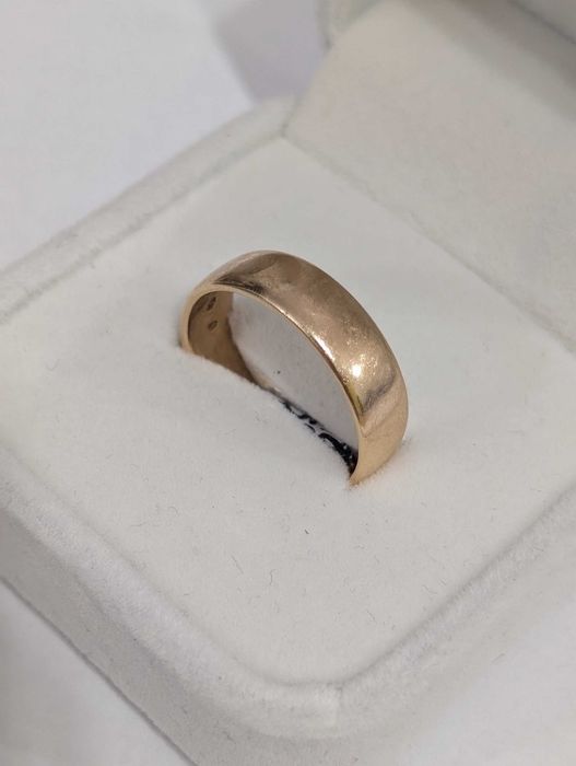 Złota obrączka 585 14K 4,88 g r. 19