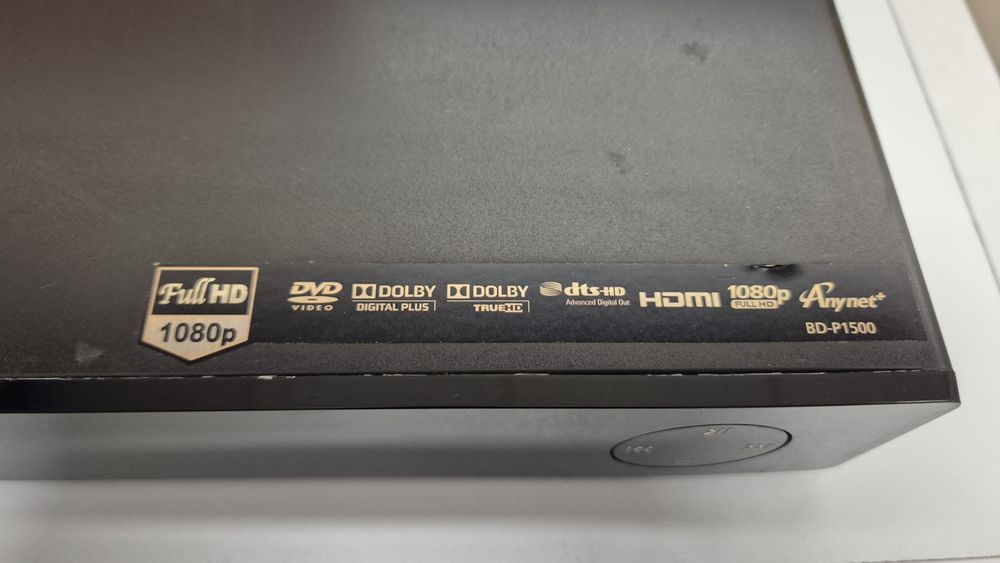 Blu-ray Player Samsung Odtwarzacz LAN BD-P1500 Full HD Ethernet