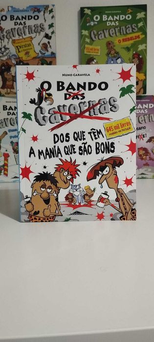 O Bando Das Cavernas - vários títulos - COMO NOVOS!!!