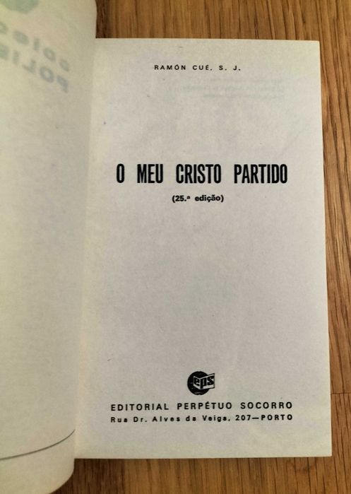 Ramón Cué - O meu Cristo partido