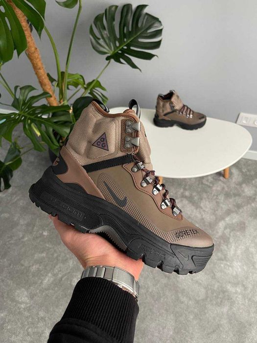 Мужские зимние кроссовки Nike ACG Air Zoom Gaiadome GTX "Brown" 40-45