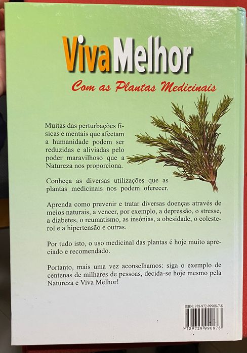 Livro “Viva Melhor com as Plantas Medicinais”