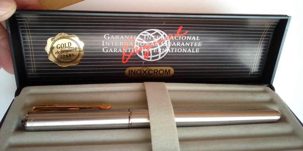 Pióro Inoxcrom Gold electroplated