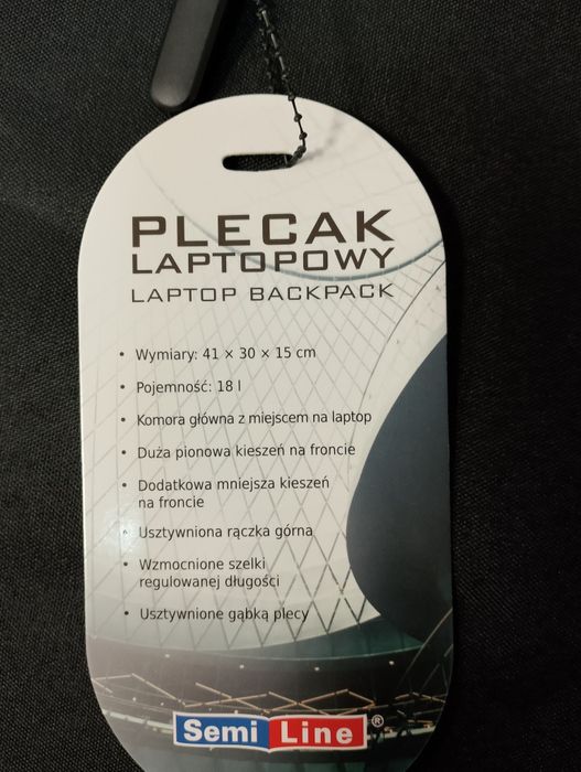 Plecak laptopowy Semi Line