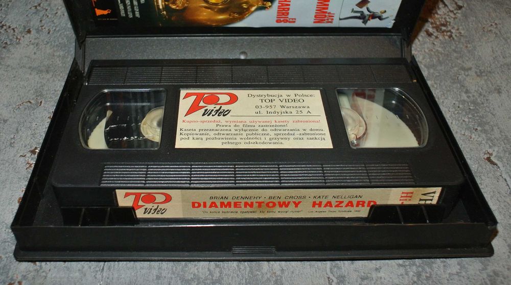 Diamentowy Hazard - kaseta VHS