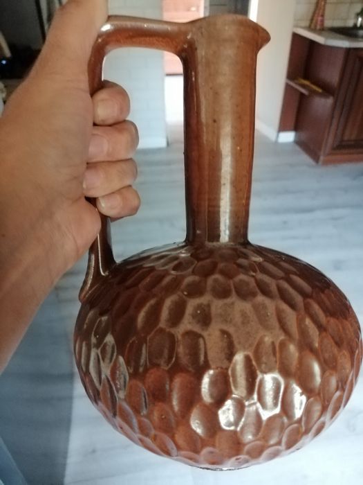 Ceramiczny wazon lata 70