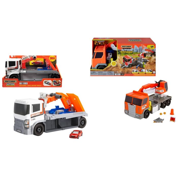 Вантажівка Метчбокс самоскид ескаватор евакуатор машина Matchbox