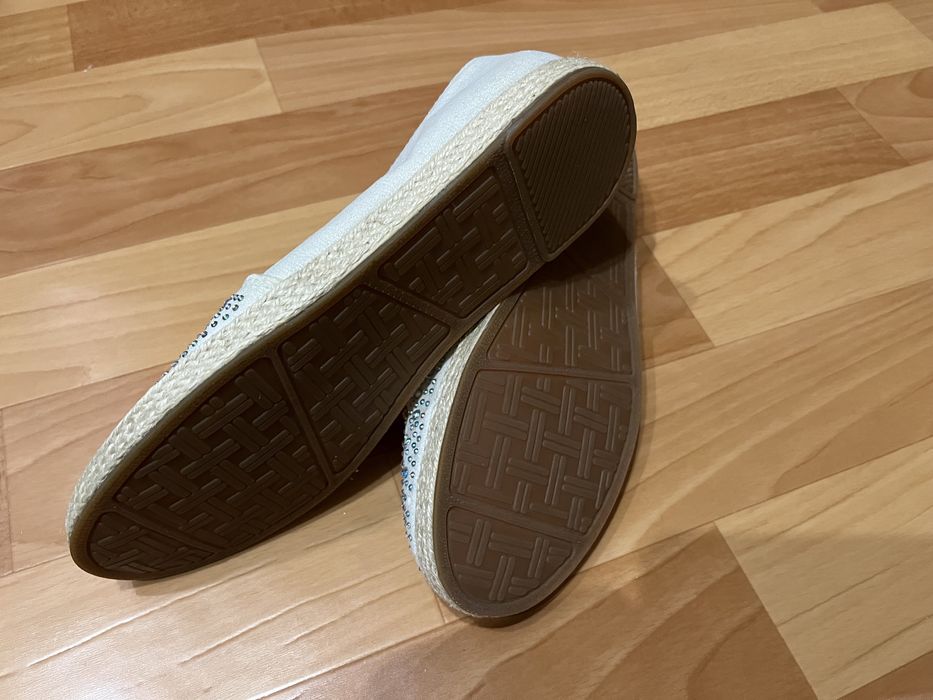 Мокасини/сліпони зі стразами, розмір 39