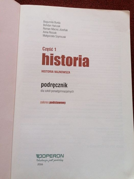 Odkrywamy na nowo. Historia część 1. Podręcznik