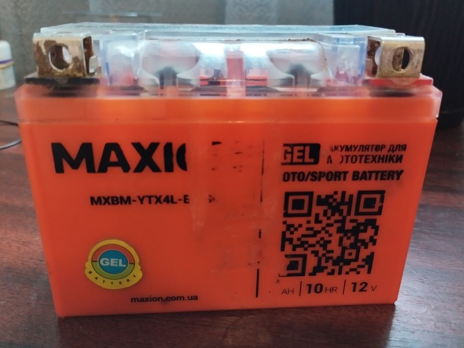 Акумулятор для мопеда