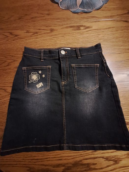 Spódniczka jeans rozm.140