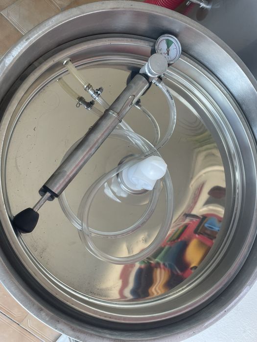 Deposito sempre cheio Inox 100LT novo