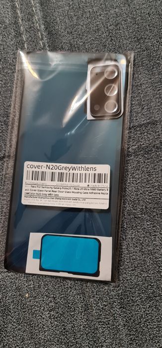 Samsung Galaxy Note 20 panel tył plecki Grey szary