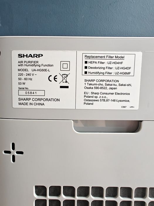 Oczyszczacz-nawilżacz Sharp