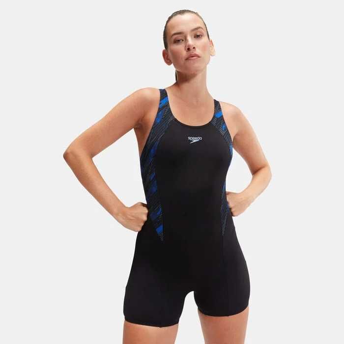 Strój Kąpielowy SPEEDO 44 HYDROBOOM PT SPL LSUT AF Jednoczęściowy Damski Czarny