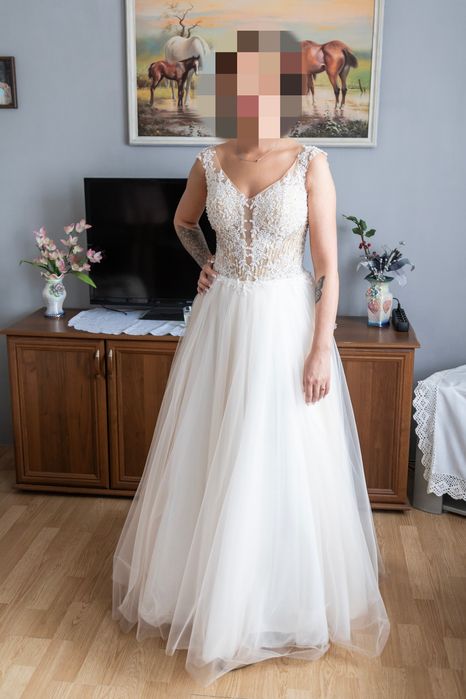 Suknia ślubna , rozmiar S/M