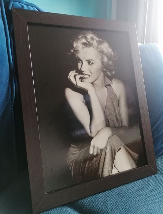 Obraz czarno-biały Marilyn Monroe