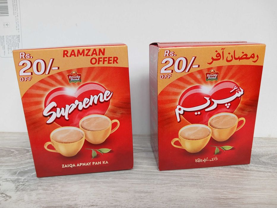 Пакистанский чай Supreme Danedar, чай черный натуральный, 160 грамм