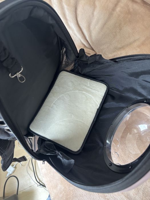 Mochila transportadora para gatos