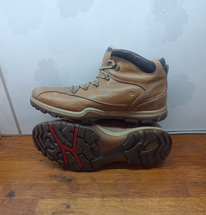 Buty Ecco Trekkingi Skórzane Solidne Outdoor r. 45