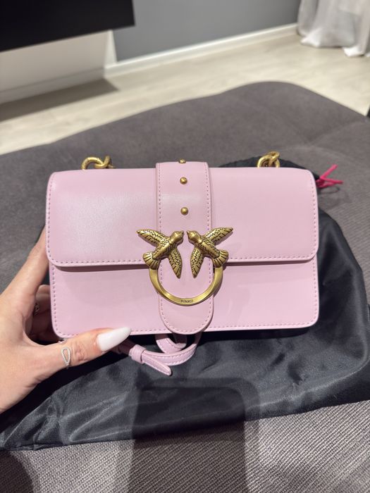 Pinko love one mini cross body bag