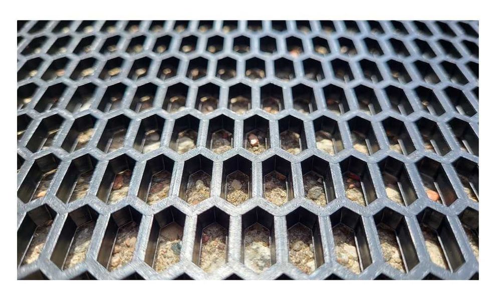 SIATKA Tuningowa Zderzaka Grill Plaster Miodu Duża Plastikowa Warszawa