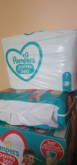 Памперси трусики Pampers 7 17+ кг