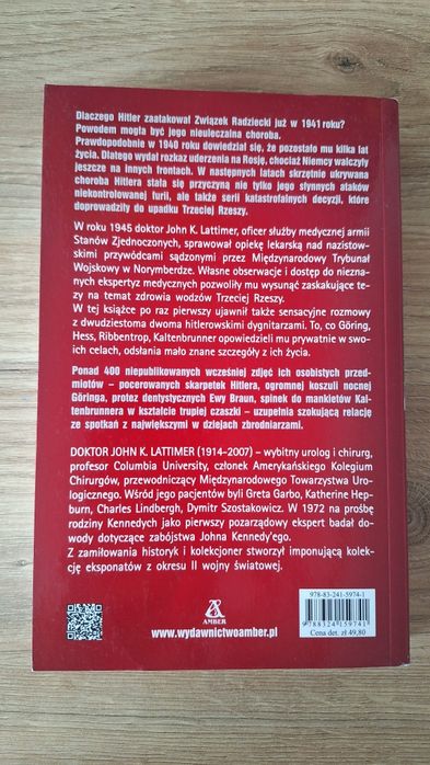 Śmiertelna choroba Hitlera i inne tajemnice dr John Lattimer