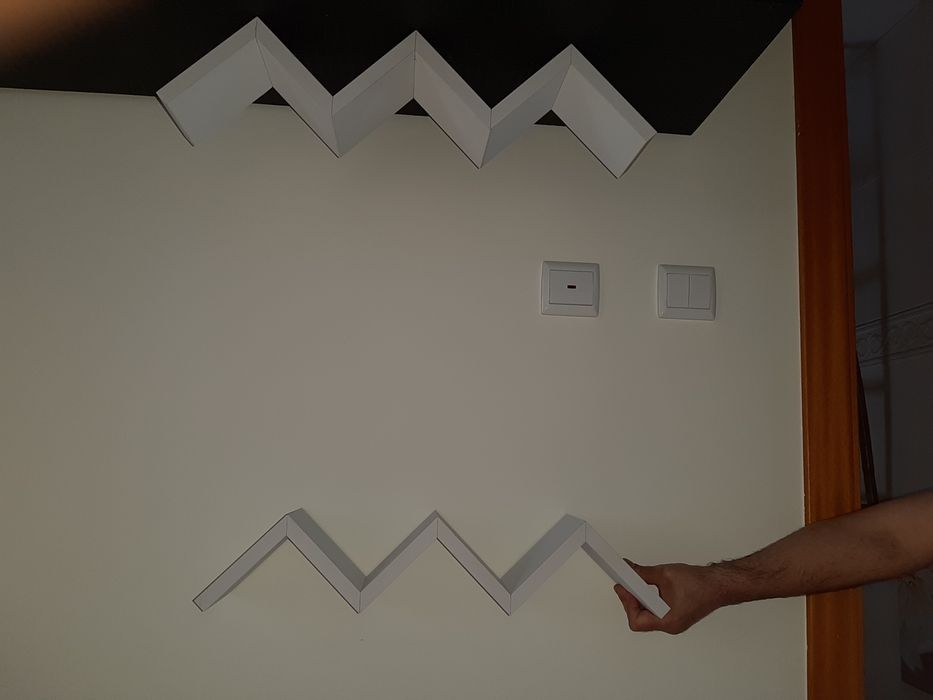 Prateleiras de decoração