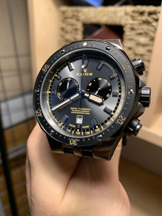 Годинник Edox Delfin 10109 357GNCA NINB