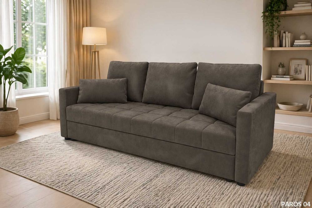 NOWA Sofa, Kanapa DOMINO z funkcją spania KUPUJESZ U PRODUCENTA