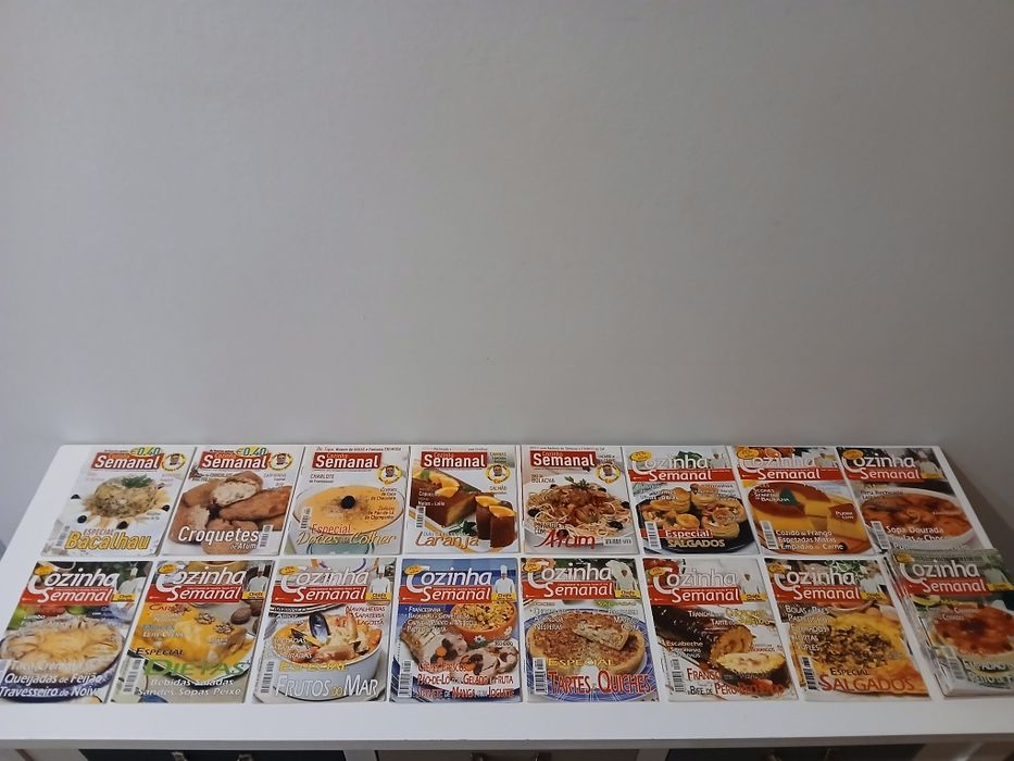 Mini revistas "Cozinha Semanal"