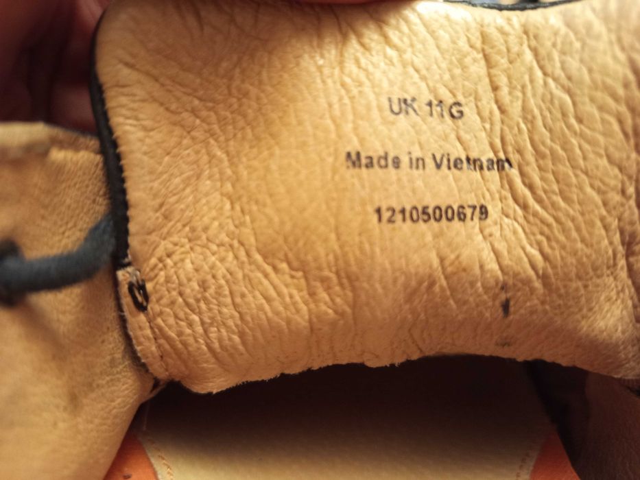 Мужские новые кожаные туфли Clarks 46 p.