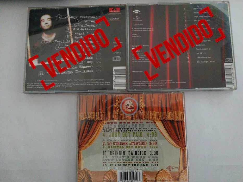 Cd´s originais Nsync